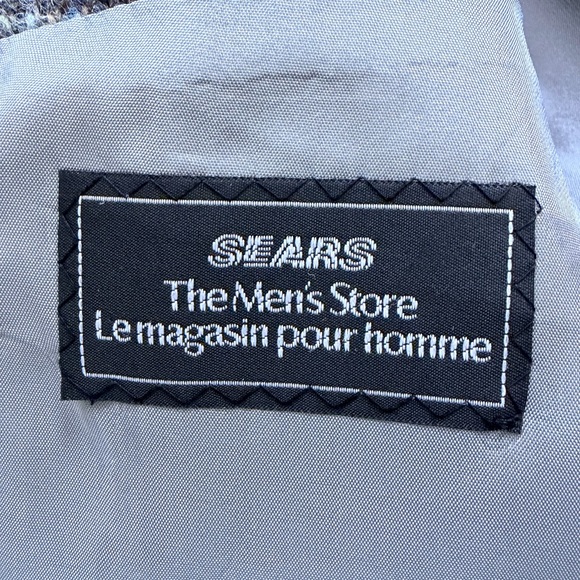 Harris Tweed Men's Classic Gray Checkered Blazer - Picture 3 of 8